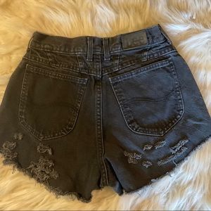 VTG LEE Cutoff High-Rise Cheeky Shorts